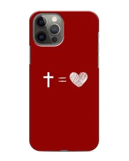 Чехол для iPhone 11 Pro с картинкой «Уравнение любви»