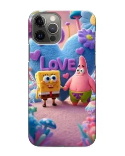Чохол для iPhone 11 Pro з картинкою «Губка Боб Патрік»