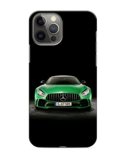 Чохол для iPhone 11 Pro з картинкою «Mercedes — неоновий лого» Чохол для iPhone 11 Pro з картинкою «Mercedes — неоновий лого»