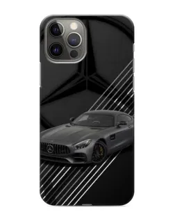 Чехол для iPhone 11 Pro с картинкой «Mercedes AMG — графика»