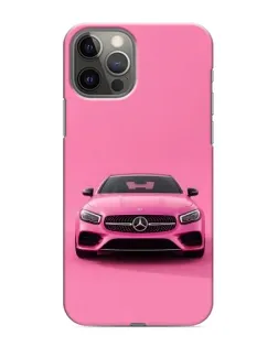 Чехол для iPhone 11 Pro с картинкой «Розовый Mercedes AMG»
