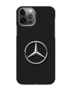 Чехол для iPhone 11 Pro с картинкой «Карбоновый Mercedes стиль»