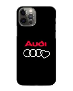 Чохол для iPhone 11 Pro з картинкою «Логотип Audi Heart» Чохол для iPhone 11 Pro з картинкою «Логотип Audi Heart»
