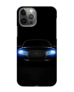 Чохол для iPhone 11 Pro з картинкою «Audi в неоні»