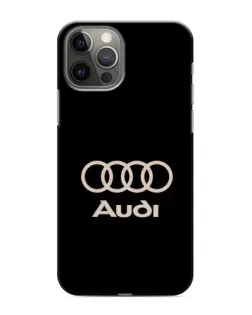 Чохол для iPhone 11 Pro з картинкою «Audi — золотий логотип»