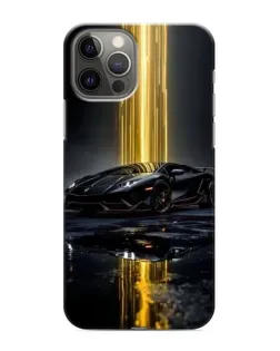 Чохол для iPhone 11 Pro з картинкою «Нічний Lamborghini драйв»