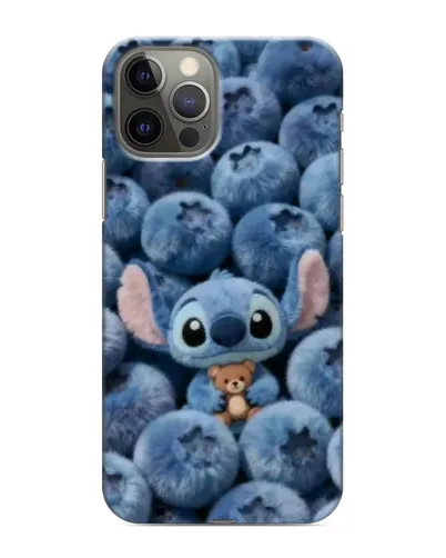 Чехол для iPhone 11 Pro с картинкой «Стич и голубика» Чехол для iPhone 11 Pro с картинкой «Стич и голубика»
