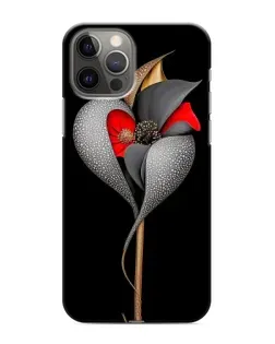 Чохол для iPhone 11 Pro з картинкою «Срібна фантазійна квітка» Чохол для iPhone 11 Pro з картинкою «Срібна фантазійна квітка»