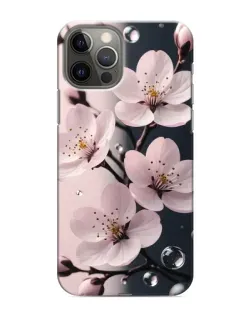Чохол для iPhone 11 Pro з картинкою «Ніжня сакура та краплі» Чохол для iPhone 11 Pro з картинкою «Ніжня сакура та краплі»