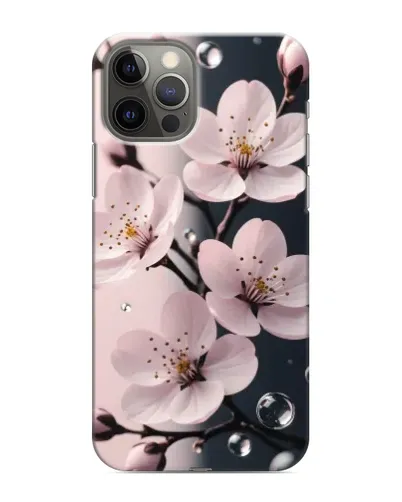 Чохол для iPhone 11 Pro з картинкою «Ніжня сакура та краплі» Чохол для iPhone 11 Pro з картинкою «Ніжня сакура та краплі»