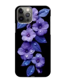 Чохол для iPhone 11 Pro з картинкою «Фіолетові квіти з росою» Чохол для iPhone 11 Pro з картинкою «Фіолетові квіти з росою»