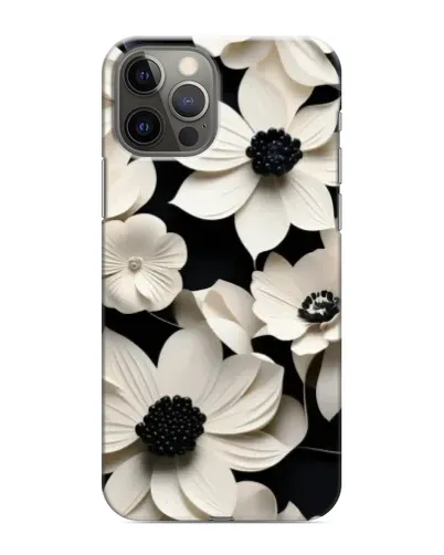 Чохол для iPhone 11 Pro з картинкою «Об'ємні білі квіти» Чохол для iPhone 11 Pro з картинкою «Об'ємні білі квіти»