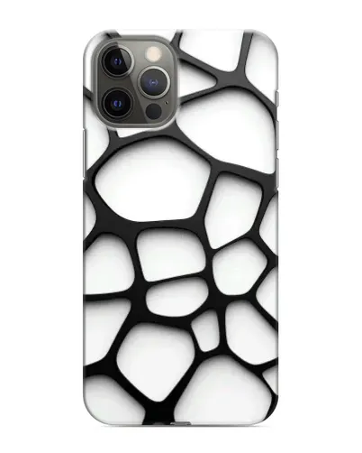 Чохол для iPhone 11 Pro з картинкою «Біла об'ємна сітка» Чохол для iPhone 11 Pro з картинкою «Біла об'ємна сітка»