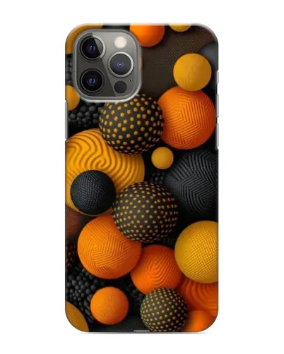 Чохол для iPhone 11 Pro з картинкою «Об'ємні помаранчеві сфери» Чохол для iPhone 11 Pro з картинкою «Об'ємні помаранчеві сфери»