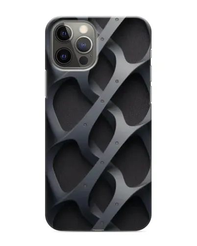 Чохол для iPhone 11 Pro з картинкою «Об'ємне сіре плетіння» Чохол для iPhone 11 Pro з картинкою «Об'ємне сіре плетіння»