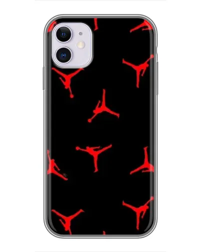 Чехол для iPhone 11 с картинкой «Jordan Red Pattern» Чехол для iPhone 11 с картинкой «Jordan Red Pattern»
