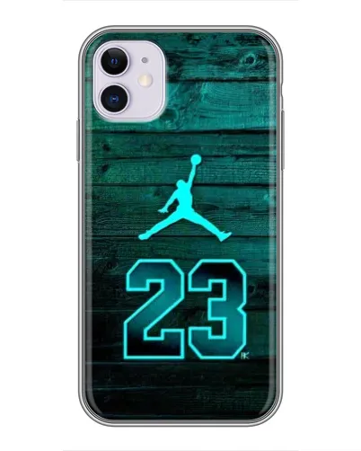 Чехол для iPhone 11 с картинкой «Jordan Cyan 23» Чехол для iPhone 11 с картинкой «Jordan Cyan 23»
