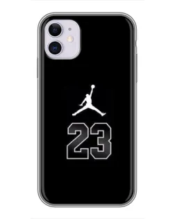Чехол для iPhone 11 с картинкой «Jordan Flight 23»