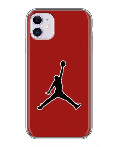 Чехол для iPhone 11 с картинкой «Jordan Red Back» Чехол для iPhone 11 с картинкой «Jordan Red Back»