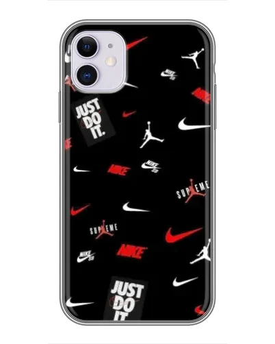 Чехол для iPhone 11 с картинкой «Nike Mix Pattern» Чехол для iPhone 11 с картинкой «Nike Mix Pattern»