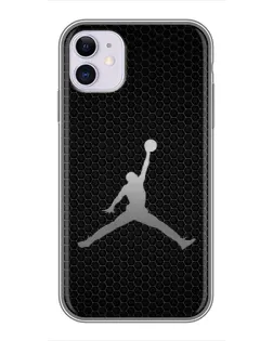 Чехол для iPhone 11 с картинкой «Jordan Dark Carbon»