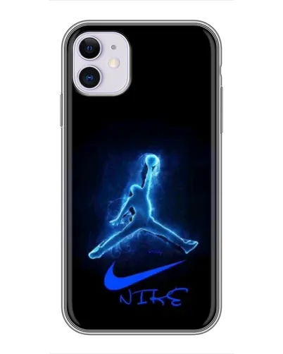 Чехол для iPhone 11 с картинкой «Jordan Neon Blue» Чехол для iPhone 11 с картинкой «Jordan Neon Blue»