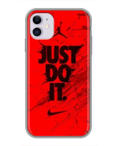 Чехол для iPhone 11 с картинкой «Nike Just Do It» Чехол для iPhone 11 с картинкой «Nike Just Do It»