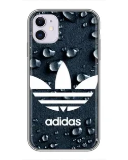 Чехол для iPhone 11 с картинкой «Adidas Trefoil Blue» Чехол для iPhone 11 с картинкой «Adidas Trefoil Blue»