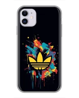Чехол для iPhone 11 с картинкой «Adidas Splash» Чехол для iPhone 11 с картинкой «Adidas Splash»