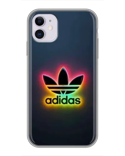 Чехол для iPhone 11 с картинкой «Неоновый Adidas» Чехол для iPhone 11 с картинкой «Неоновый Adidas»