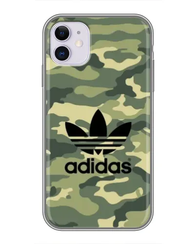 Чехол для iPhone 11 с картинкой «Милитари стиль Adidas» Чехол для iPhone 11 с картинкой «Милитари стиль Adidas»