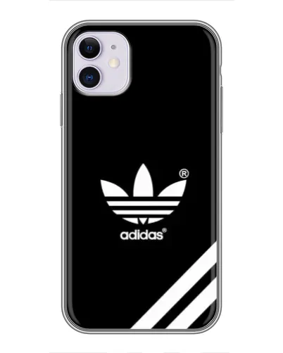 Чехол для iPhone 11 с картинкой «Adidas с диагональными полосами» Чехол для iPhone 11 с картинкой «Adidas с диагональными полосами»