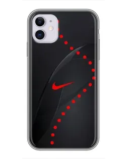 Чехол для iPhone 11 с картинкой «Абстрактный дизайн Nike»