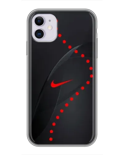 Чехол для iPhone 11 с картинкой «Абстрактный дизайн Nike» Чехол для iPhone 11 с картинкой «Абстрактный дизайн Nike»