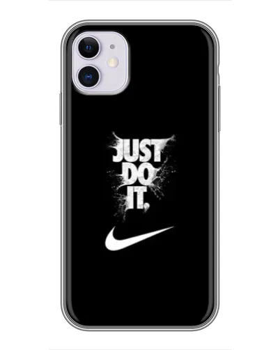 Чехол для iPhone 11 с картинкой «Текстовый принт Nike» Чехол для iPhone 11 с картинкой «Текстовый принт Nike»