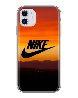 Чехол для iPhone 11 с картинкой «Nike — вечерний горизонт»