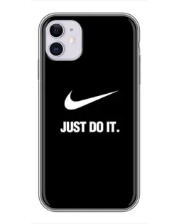 Чехол для iPhone 11 с картинкой «Классический принт Nike»
