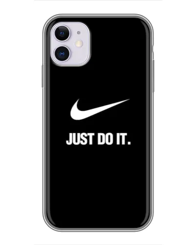 Чехол для iPhone 11 с картинкой «Классический принт Nike» Чехол для iPhone 11 с картинкой «Классический принт Nike»