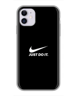 Чехол для iPhone 11 с картинкой «Минимализм от Nike»