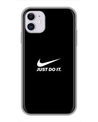 Чехол для iPhone 11 с картинкой «Минимализм от Nike» Чехол для iPhone 11 с картинкой «Минимализм от Nike»