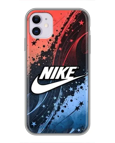 Чехол для iPhone 11 с картинкой «Градиентный принт Найк» Чехол для iPhone 11 с картинкой «Градиентный принт Найк»