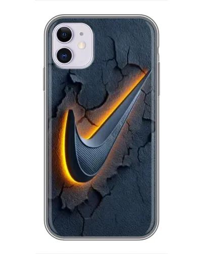 Чехол для iPhone 11 с картинкой «Объемный логотип Найк» Чехол для iPhone 11 с картинкой «Объемный логотип Найк»