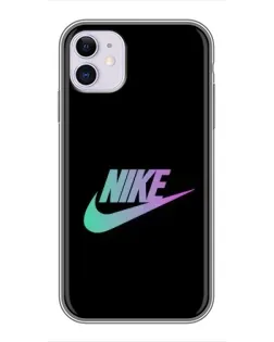 Чехол для iPhone 11 с картинкой «Nike — городская ночь»