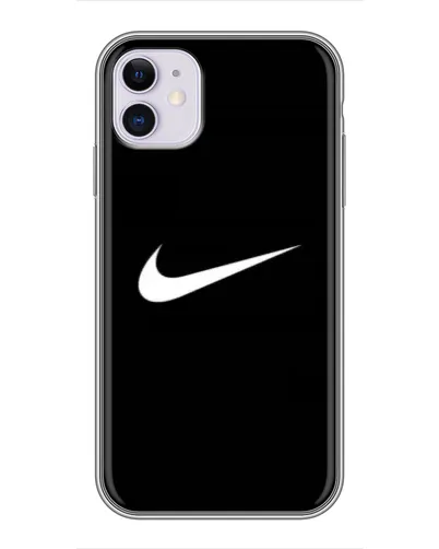 Чехол для iPhone 11 с картинкой «Минималистический Найк» Чехол для iPhone 11 с картинкой «Минималистический Найк»