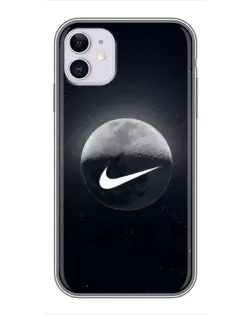 Чехол для iPhone 11 с картинкой «Nike в стиле граффити»