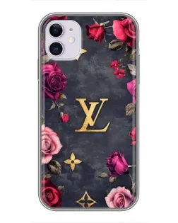 Чехол для iPhone 11 с картинкой «Цветочный Louis Vuitton» Чехол для iPhone 11 с картинкой «Цветочный Louis Vuitton»