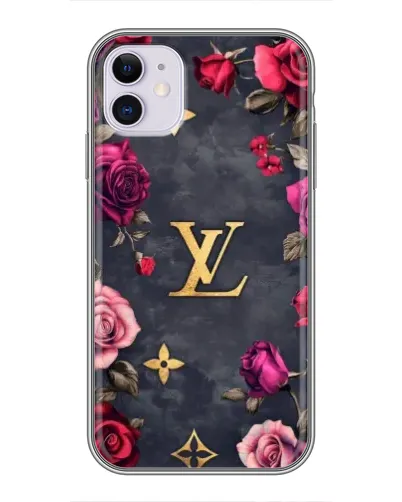 Чехол для iPhone 11 с картинкой «Цветочный Louis Vuitton» Чехол для iPhone 11 с картинкой «Цветочный Louis Vuitton»