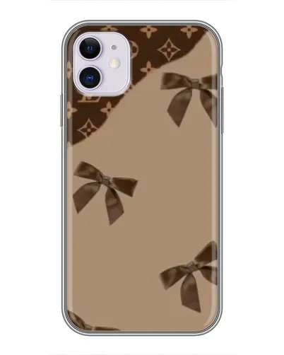 Чехол для iPhone 11 с картинкой «LV — кофейный атлас» Чехол для iPhone 11 с картинкой «LV — кофейный атлас»