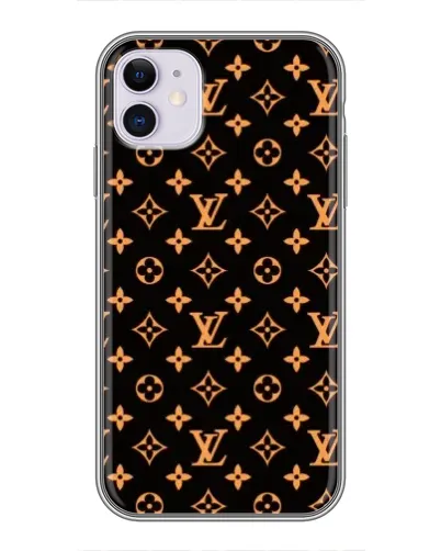 Чехол для iPhone 11 с картинкой «Золотая монограмма LV» Чехол для iPhone 11 с картинкой «Золотая монограмма LV»
