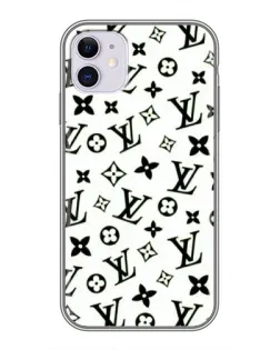 Чехол для iPhone 11 с картинкой «Монохромный хаос LV»